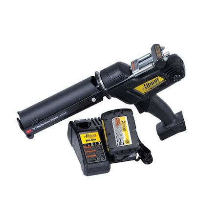 Dispenser Gun Battery, Overall Height 4 in, Black MPN:00076308146146