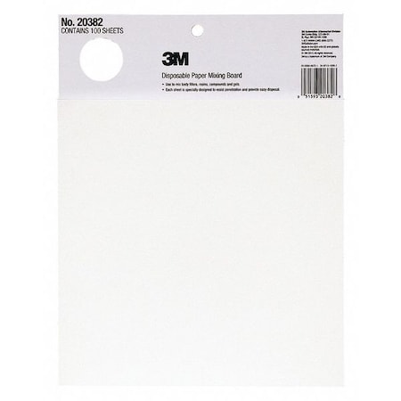 Disposable Paper, Mixing Board, PK12 MPN:20382