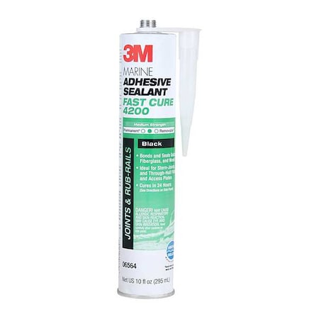 Polyurethane Adhesive Sealant, 10 oz, Cartridge, White, Polyurethane Base, 4200 FC MPN:06560