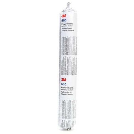 Polyurethane Adhesive Sealant, 20 oz, Sausage Pack, White, Polyurethane Base, 560 MPN:560
