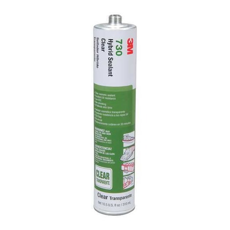 Polymer Sealant, 10 oz, Cartridge, Clear, Polymer Base, 730 UV MPN:730 UV