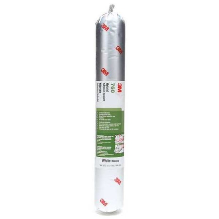 Polymer Adhesive Sealant, 20 oz, Sausage Pack, White, Polymer Base, 760 UV MPN:760 UV