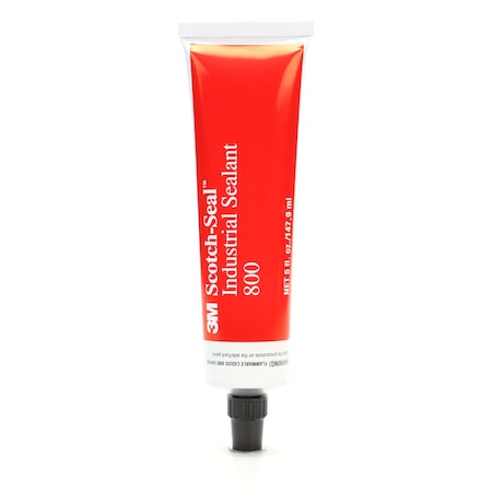 Industrial Sealant, 5 oz, Tube, Reddish Brown, Methyl Ethyl Ketone Base, Scotch-Seal MPN:800