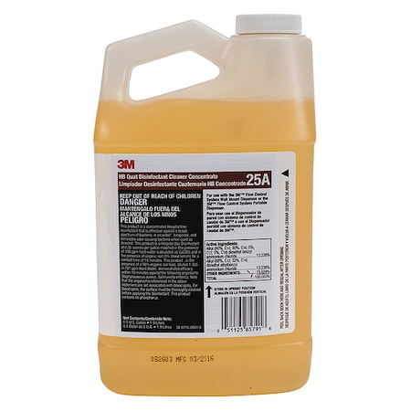 HB Quat Disinfecting Cleaner, 0.5 gal. Jug MPN:25A