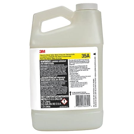 Floor Enhancer Concentrate, 0.5gal, Bottle MPN:35A