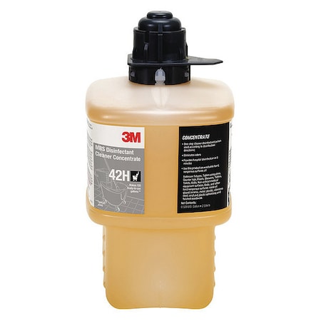 Cleaner and Disinfectant, Bottle, Lavender MPN:42H