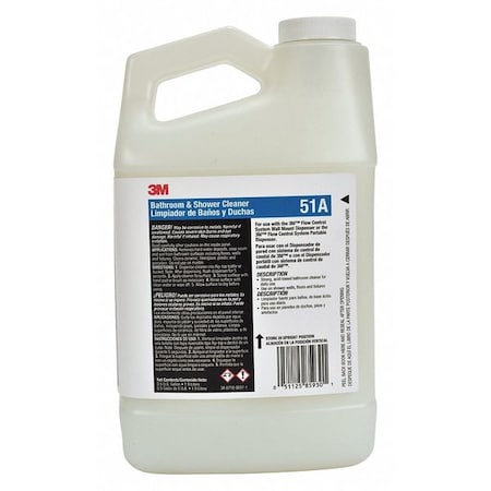 Shower Cleaner, 0.5 gal. Jug MPN:51A