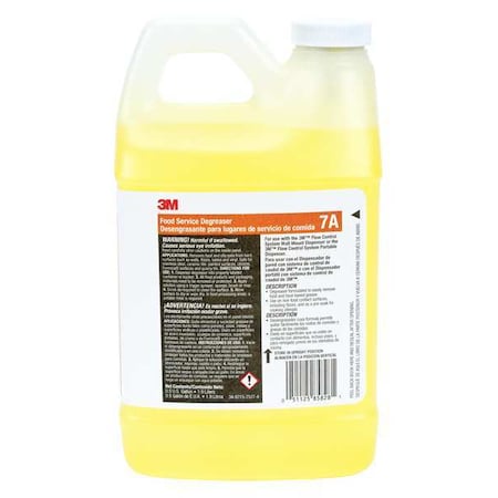 Food Service Degreaser, 0.5 gal. Jug, Liquid, Yellow MPN:7A