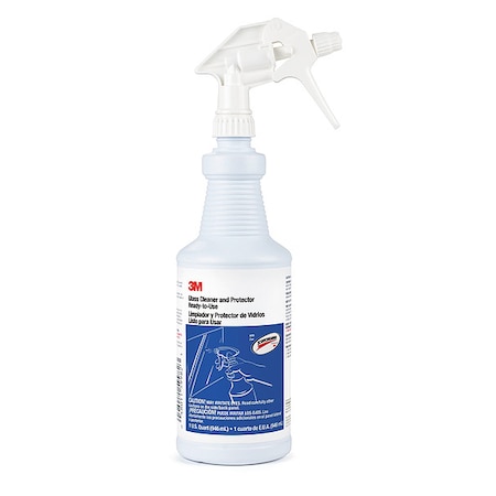 Liquid Glass Cleaner, Trigger Spray Bottle MPN:GLASS