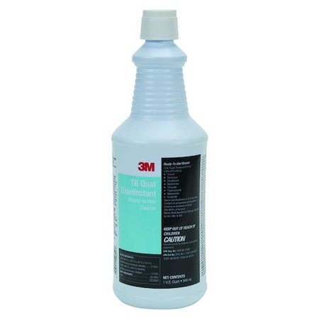 Disinfectant, 1 qt. Bottle, Lemon, 12 PK MPN:TB QUAT