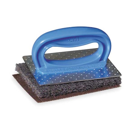 5 in Pad Holder, Gray, Metal MPN:00048011082974