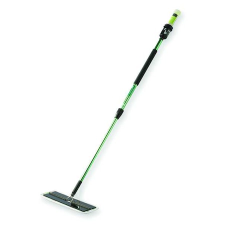 Flat Mop Kit, Quick Change Connection, Cut-End, Green/Black, Microfiber, 59051 MPN:59051