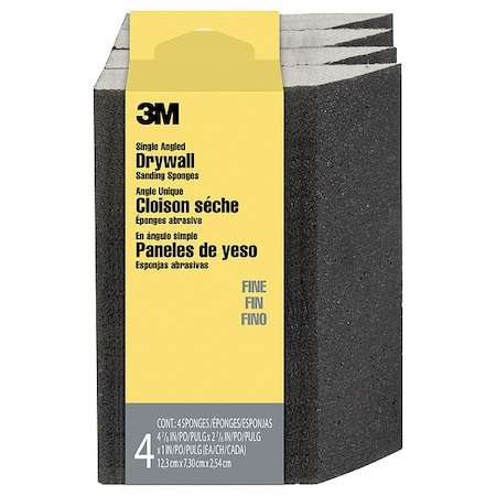 Single-Angle Sanding Sponge, 4 7/8