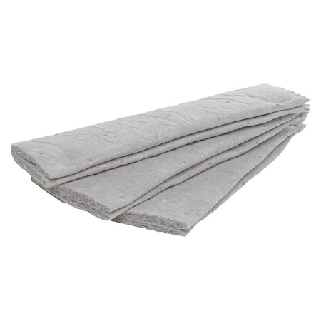 Sorbent Roll, 42 gal, 18 in x 50 ft, Universal, Gray, Polyester, Polypropylene, Synthetic Fibers MPN:M-FL550DD/M-F2001