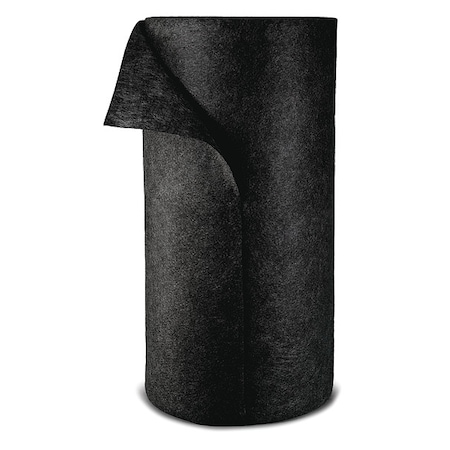 Sorbent Roll, 32 gal, 3 ft x 300 ft, Oil, Gray, Polyester, Polypropylene MPN:M-RG36300E