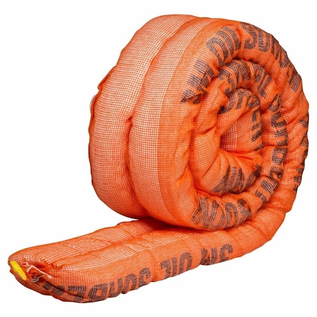 Sorbent Boom, 36.8 Gal. (US), Oil, Orange MPN:T-280