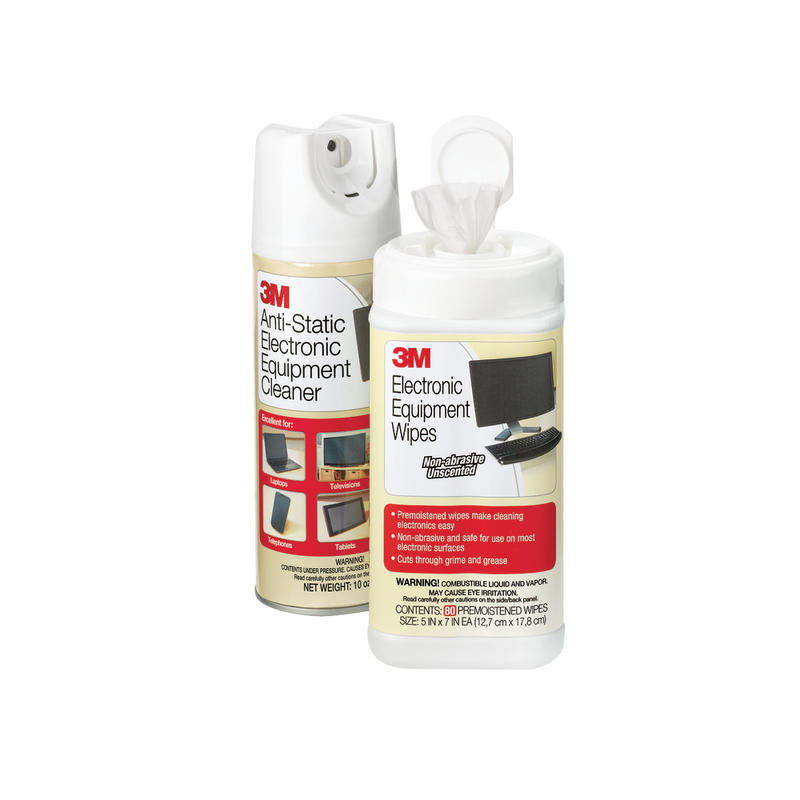 3M Premoistened CD/DVD Wipes, Pack Of 80 MPN:CL610