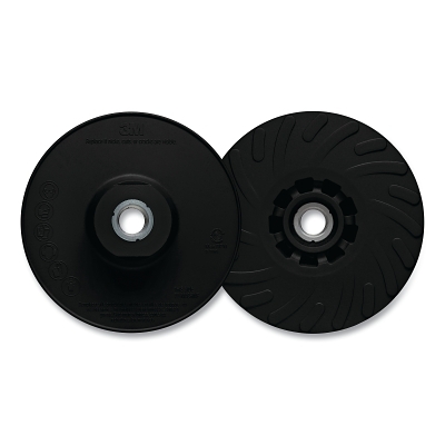 Disc Back-Up Pad RIBBED11228 Hard Black 5
