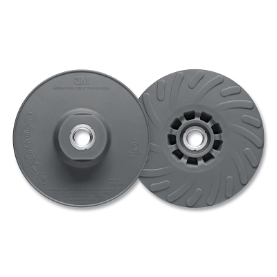 Disc Back-Up Pad RIBBED11231 Medium Gray 4