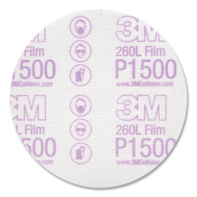 Finishing Film Abrasivedisc 260L 5 In P1500 MPN:7000000562