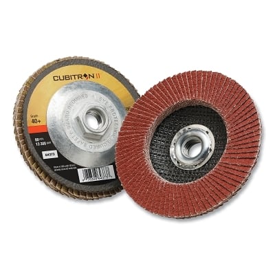 3M Cub Ii Flp 969F Q-Chng 4.5 X 5/8-11 40+ Yfwt MPN:7100104925