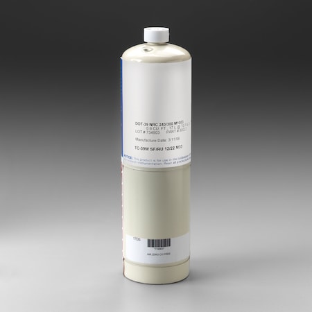 Zero Gas Cylinder 529-05-17, Large, 1/pk MPN:-500609