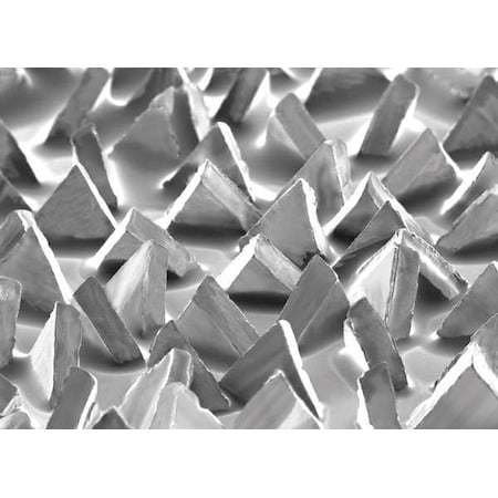 Sanding Belt, 1/2 in W, 18 in L, Coated, Ceramic, 40 Grit, Not Applicable, 947A, Maroon MPN:60440295735