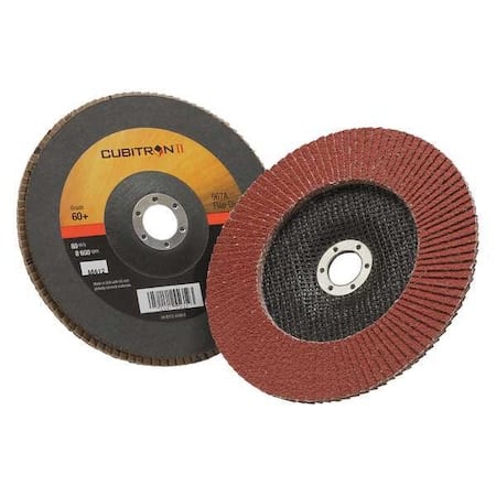 Flap Disc, 7 in Dia, 7/8 in Arbor, 60 Grit MPN:7000148185