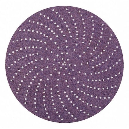 Hook-and-Loop Sanding Disc, 6 in Dia, Non-Vacuum, Ceramic, 80 Grit, Coated Type, 775L MPN:7100045072