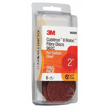 Quick-Change Sanding Disc, 4 in Dia, TS MPN:7100084495