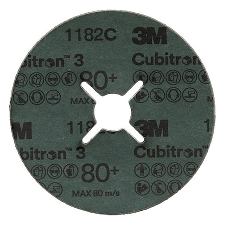 Fiber Disc, Ceramic, 7 in Dia., PK25 MPN:7100349579