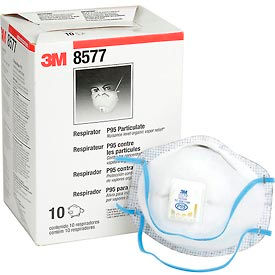 3M™ 8577 P95 Disposable Particulate Respirators Box of 10 7000002062