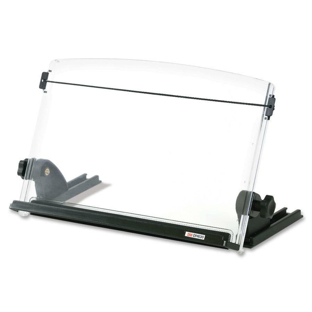 3M Desktop Document Holders, 14in, Black/Clear MPN:DH630