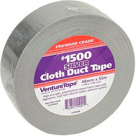 3M™ VentureTape #1500 General Purpose Cloth Duct Tape 2 IN x 60 Yards Silver 7100043836