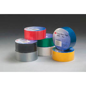 3m™ Vinyl Duct Tape 3903 Black 2 In X 50 Yd 6.3 Mil 7100145924 - Pkg Qty 24