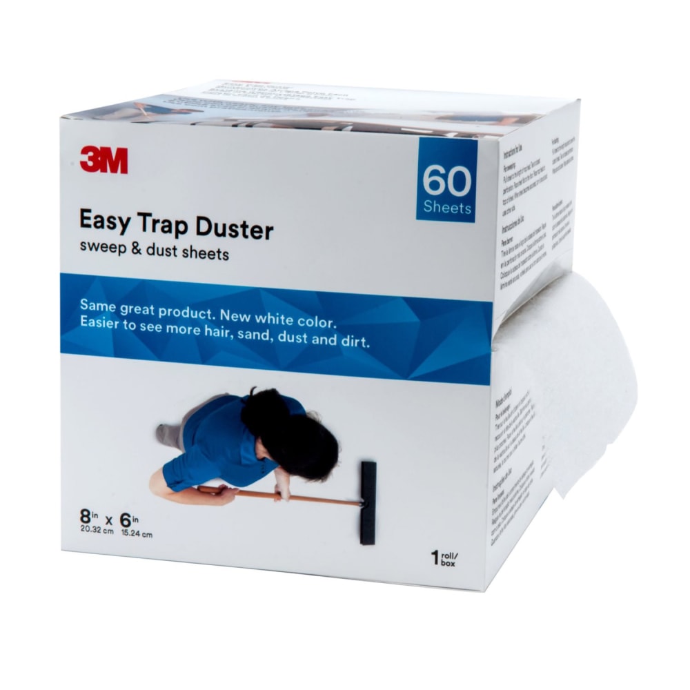 3M Easy Trap Duster Sweep And Dust Sheets, 8in x 6in x 30ft, 60 Sheets (Min Order Qty 3) MPN:59152