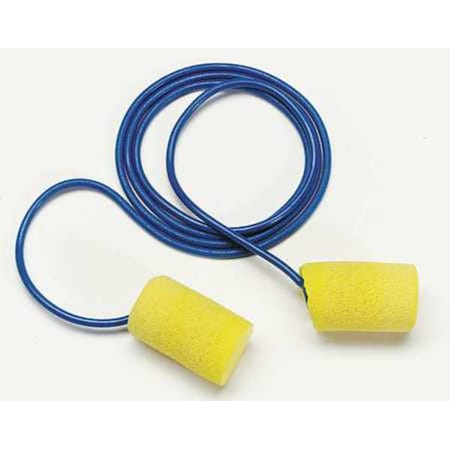 E-A-R Classic Small Disposable Foam Ear Plugs, Cylinder Shape, 29 dB, Yellow, 200 PK MPN:311-1106