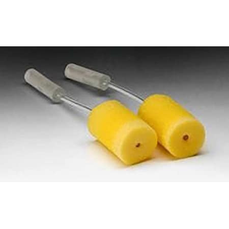 E-A-R™ Classic™ Disposable Foam Probed Test Ear Plugs, Cylinder Shape, 29 dB, Yellow, 50 PK MPN:393-2003-50