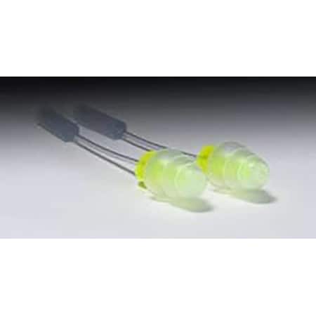 Tri-Flange™ Reusable Elastomeric Polymer Probed Test Ear Plugs, Flanged Shape, 26 dB, Clear MPN:393-2011-50