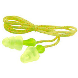 3M™ Tri-Flange™ Cloth Corded Earplugs P3001 400 Pairs 7000052724