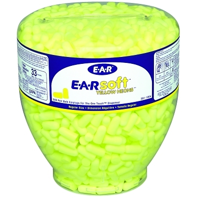 Earplugs 391-1004 Uncorded Yl Regular Size MPN:7000002305