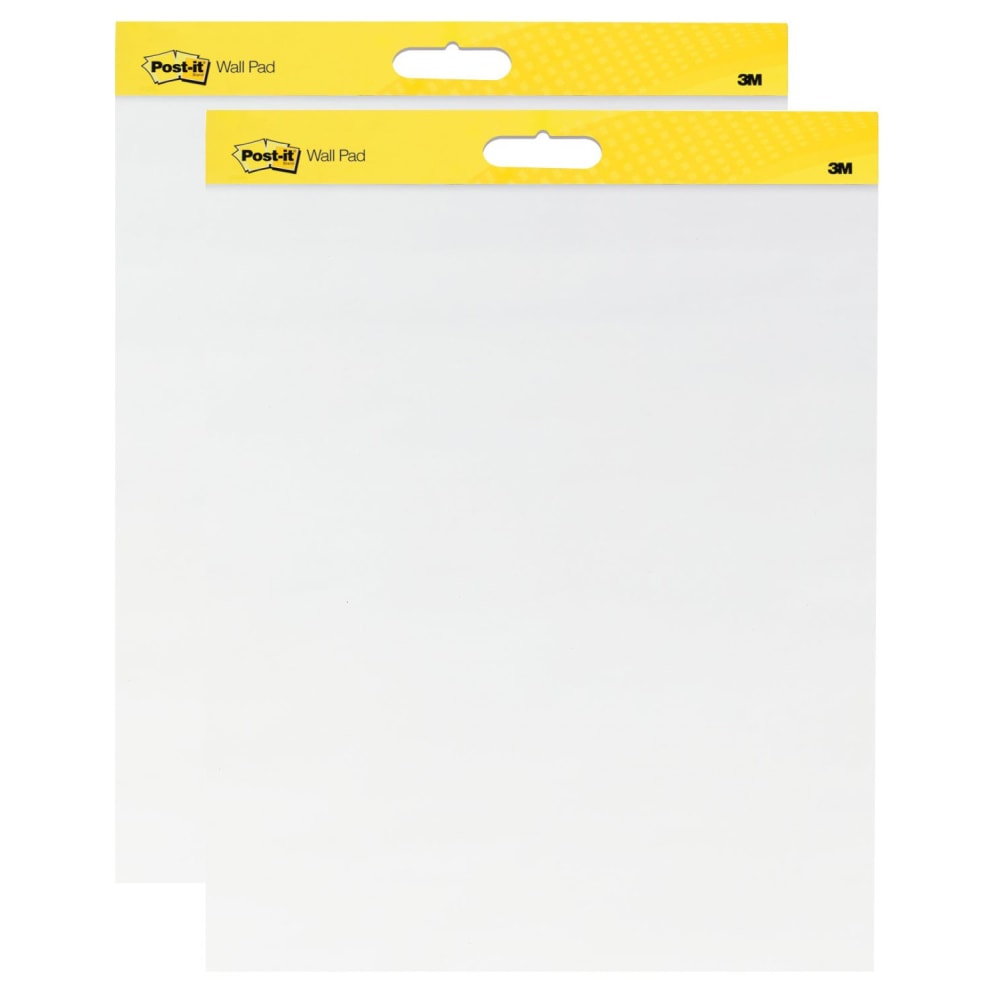 Post-it Super Sticky Easel Pads 20in x 23in, White, 2 Pads of 20 Sheets MPN:566PK