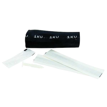 Splice Kit, 10 AWG Max, Black, EPDM Rubber Insulation, 8, 000 V MPN:5334