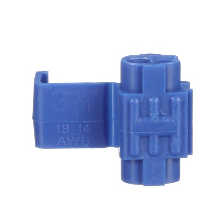 Insulation-Displacement Wire Connector, Blue, Polypropylene Insulation, 600 V, 500 PK MPN:7000005896