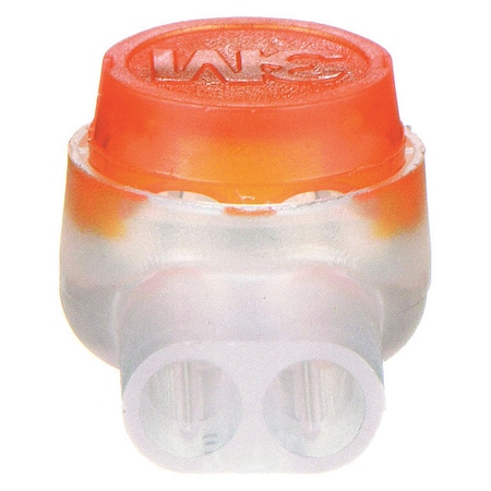 Insulation-Displacement Wire Connector, 19 AWG Max, 2 Port, Yellow, Polypropylene Insulation, 600 V MPN:80611326796
