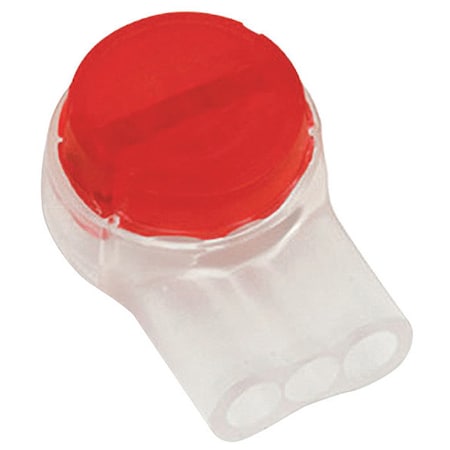 Insulation-Displacement Wire Connector, 19 AWG Max, 3 Port, Red, Polypropylene Insulation, 600 V MPN:80611327653