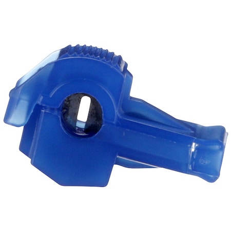 Insulation-Displacement Wire Connector, 14 AWG Max, 1 Port, Blue, Nylon Insulation, 600 V, 50 PK MPN:952X-BOTTLE