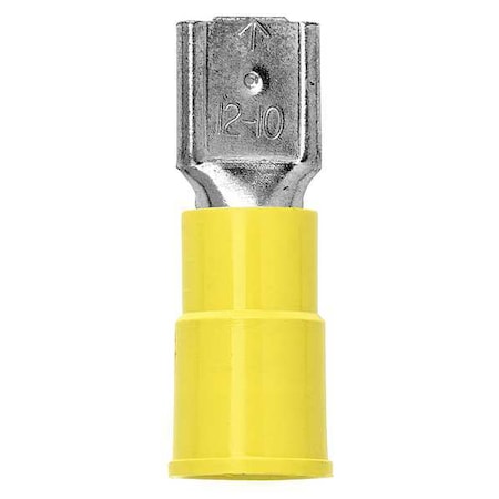 WireDisconnect, Brass, Yellow, Vinyl, PK25 MPN:FDV10-250Q