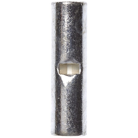 Butt Splice Wire Connector, 10 AWG Max, Bare, None Insulation, 600 V, 500 PK MPN:M10BCK