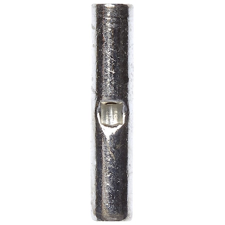 Butt Splice Wire Connector, 18 AWG Max, Red, None Insulation, 600 V, 1000 PK MPN:M18BCK